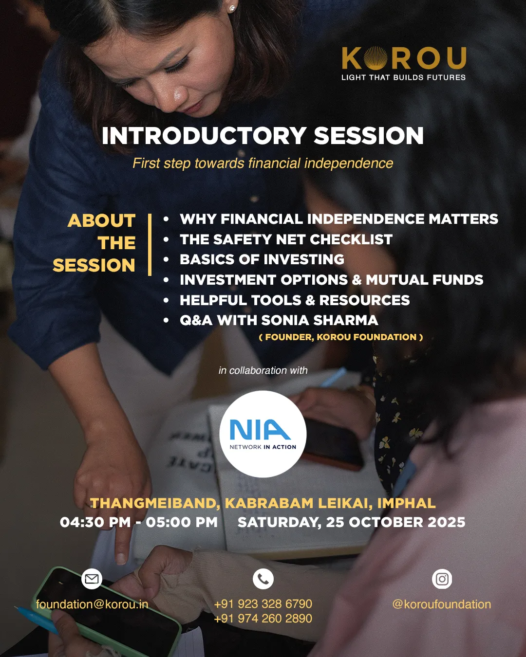 NIA Imphal’s Expert Talk Series image 13